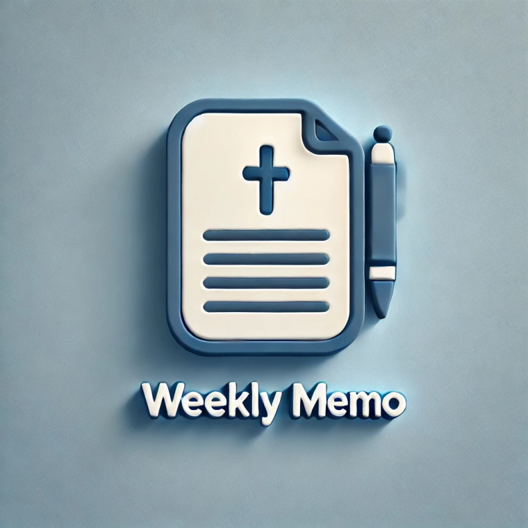 Click here for our weekly memo